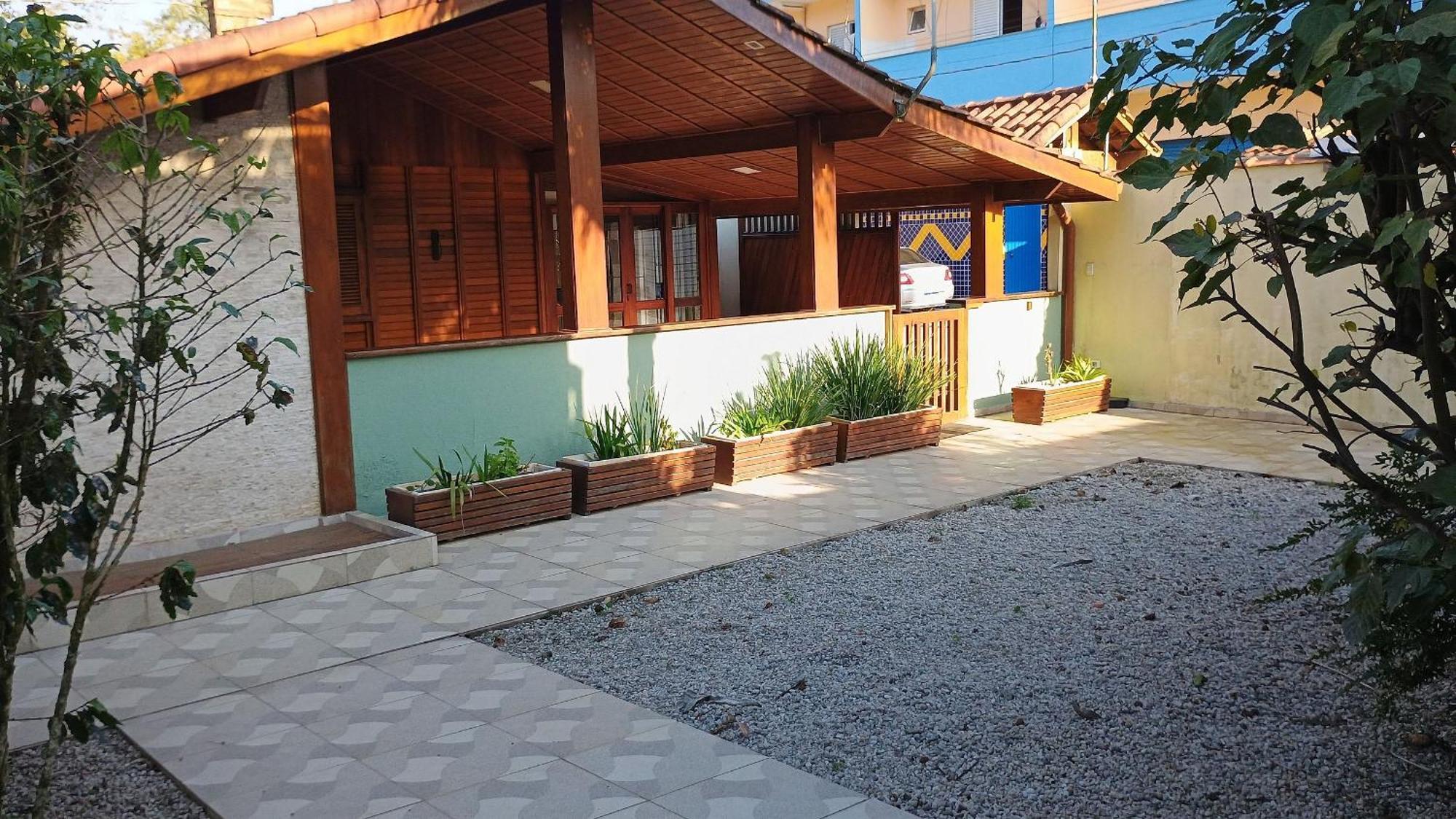 Moreira Casa Com Churrasqueira E Ar-Condicionado Ubatuba Bagian luar foto