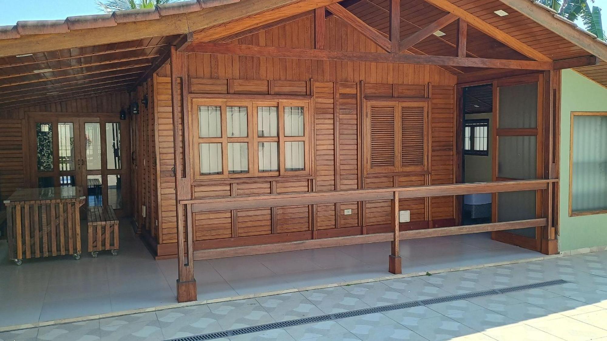 Moreira Casa Com Churrasqueira E Ar-Condicionado Ubatuba Bagian luar foto